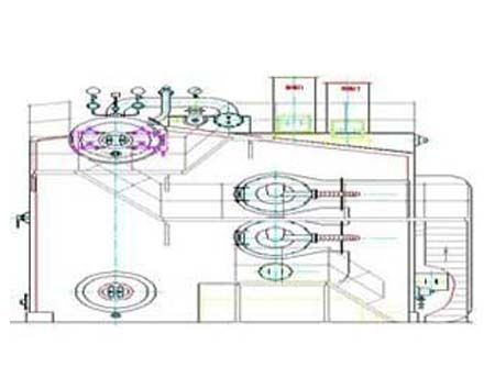 SZS系列燃油燃?xì)忮仩t鍋爐結(jié)構(gòu)(圖1)