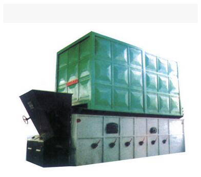 臥式燃煤鏈條爐排導(dǎo)熱油鍋爐(圖1)