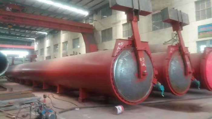 蒸壓釜生產車間